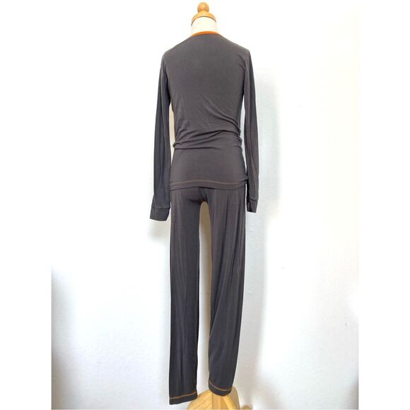 3/$30 Kickee Pants Kids 10 Halloween Pumpkin 2-piece Pajamas - Picture 6 of 8